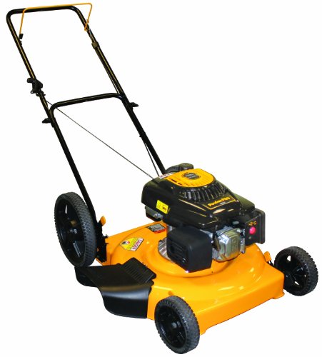 Poulan Pro PR550N22SH 22-Inch 140cc Briggs and Stratton 500 Series Gas Powered MulchSide Discharge Push Lawn Mower With High Rear Wheels