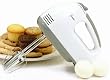 Maxi-Matic EHM-07 7 Elite Cuisine-Speed Hand Mixer with Chrome Beaters and Easy Eject, White