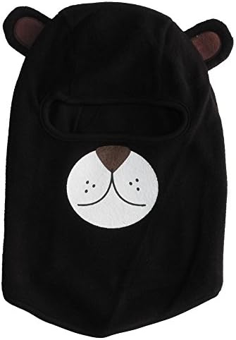 Aspen Supply Toddler &amp; Kids Fleece Ski Mask In Animal Faces (Ages 2-5) (Bear)