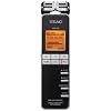Teac VR-20 Digitales Stereo Diktiergerät 2GB (Kondensatormikrofon, MP3-Aufnahme, USB 2.0 2.0) schwarz