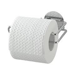 Wenko 18774100 Toilettenpapierhalter Turbo-Loc - Befestigen ohne Bohren, Chrom, 14 x 6 x 9 cm