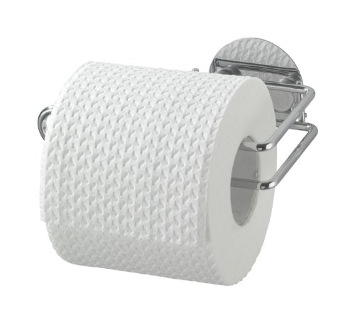 Produkt-Bild: Wenko 18774100 Toilettenpapierhalter Turbo-Loc - Befestigen ohne Bohren, Chrom, 14 x 6 x 9 cm