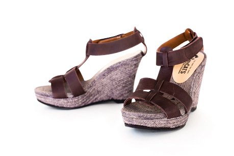 Gladiator Style - Leather Espadrilles Made in Spain by myCATS Barcelona