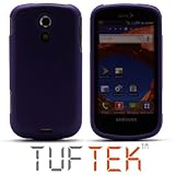 TUF TEK Dark Purple Hard Soft-Touch Rubberized Plastic Skin Cover Case for  ....