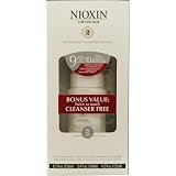 Nioxin Maintenance Kit, System 2 (Cleanser 8.5 Ounce, Scalp Treatment 3.4 Ounce, Scalp Therapy 4.2 Ounce)