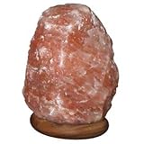 Black Tai 20.5- 29.5 LBS Salt Lamp with Cord