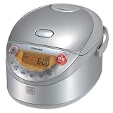TOSHIBA IH保温釜3.5合炊き RC-6RX(SS) シャイニングシルバーの画像