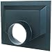 Magnate W1001 Jointer Dust Hoods, 4 Outer Diameter - 8-1/4 Length; 8-1/4 Width; 2-1/2 Height