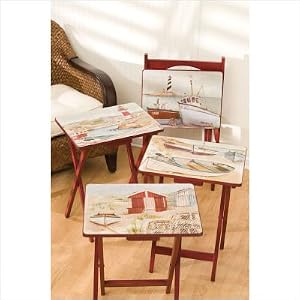 Nantucket TV Tray (Set of 4) by 