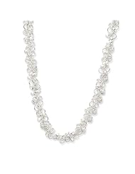18 Inch Sterling Silver Polished Fancy Link Necklace