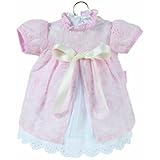 Corolle Classic Baby Doll 17-inch Fashion Pink Eyelet Dress and Shrug