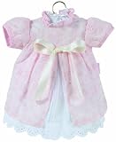 Corolle Classic Baby Doll 17-inch Fashion Pink Eyelet Dress & Shrug