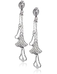 Sterling Silver Bell Shaped Multi-Drop Earrings