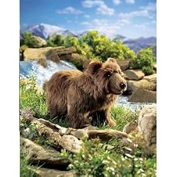 BROWN BEAR PUPPET BY FOLKMANIS 17"
