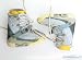 Used Burton Moto SI Blue Snowboard Boots Women's 5