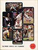 Original 1971 Baltimore Orioles Yearbook - MLB Programs and Yearbooks