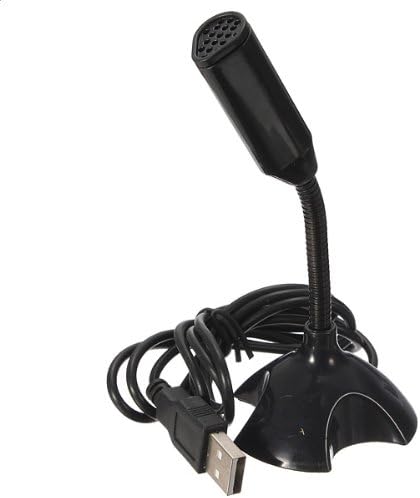 Last for One Flexible Noise Canceling USB Web Microphone Mic For Mac PC Computer Laptop Stand