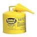 Eagle 5 Gallon Type 1 Diesel Safety Can With Funnel UI50FSY