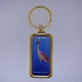 Sandhill Crane Keychain
