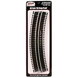 HO Code 100 18 Radius Curve (6) by Atlas Model Railroad
