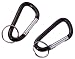 Black Accessory Carbiner Set With Key Ring