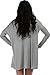 2LUV Women's Oversized Long Sleeve Tunic Dress