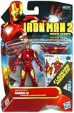 41zOjaRm3vL. SL160  Iron Man 2 Movie 4 Inch Action Figure Iron Man Mark IV