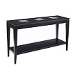 Prism Mirror-Inlay Console Table