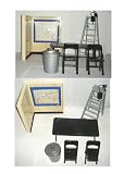 Review FTP  / WWE ACCESSORIES 1 x Breakaway 1 x Table - Ladder - 1 x Broken Window - 2 x Chairs - 1 x Trashcan