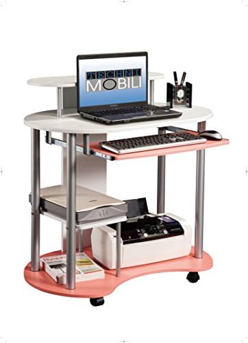TECHNI MOBILI GIRLS PINK AND WHITE DESK