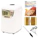 Zojirushi BB-HAC10 Home Bakery 1-Pound-Loaf Programmable Mini Breadmaker + 8-inch x 12-inch Bamboo Cutting Board + 7-inch Bread Knife + 4-Piece Measuring Spoons Set + Gluten-Free Baking Classics for The Bread Machine Book 