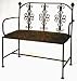 Grace Gothic Wrought Iron Loveseat 40