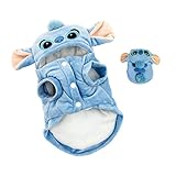 Zjskin Cartoon Pet Custume Coat Winter Clothes Cold Weather Coats for Small Dogs