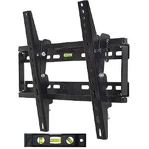CHEETAH MOUNTS PLASMA LCD FLAT SCREEN TV TILT WALL MOUNT BRACKET FOR 23-37″ TELEVISION BLACK