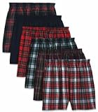 Robinson Apparel Flannel Short - 4970e - NO FLY