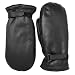 Winter Cowhide Leather Mittens Size XL Color BLK