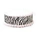 Zebra Designer Prints 3 Strips of Edible Cake Art Image Made of Sugar - EASY to use