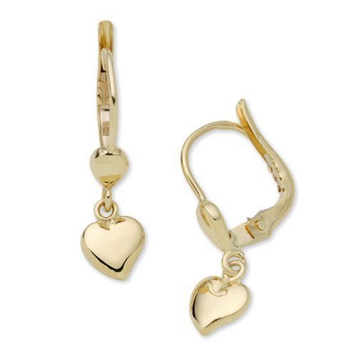 Miore Kinder-Ohrringe Herz 750 Gelbgold MK020E im Preisvergleich 