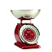 Typhoon Italian Job Steel Body Scale in Red with Stainless Steel Bowl