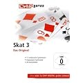 Skat 3, CD-ROM 12 verbesserte Spielweisen. Anpassbare Spielst�rke. 28 Kartenbilder. F�r Windows 98 SE, ME, 2000, XP, Vista, 7 oder Mac OS X ab Version 10.3