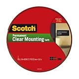 Scotch 3M Double Sided Mounting Tape Clear 15lb 2.5m x 11.4m