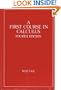 A First Course in Calculus