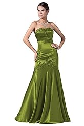Satin/Silk Evening Dress/Mother-of-the-Bride Dress 