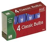 HW 4PK C9 BLU Bulb