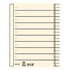 Esselte Leitz 16570011 Trennblatt, A4, Karton, �berbreite, chamois