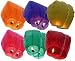 1 Case of 36 Sky Lantern Fireworks Assorted Colors