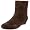 Dark Brown Suede