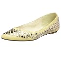 Steven By Steve Madden Women's Stardom Studded Pointed Toe Flat