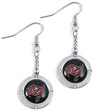 NFL Tampa Bay Buccaneers Crystal Dangle Earrings
