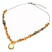 Mango Delight Crystal Beaded Collar Necklace